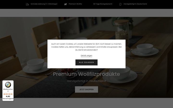 Skjermbilde av easyandgreen.de