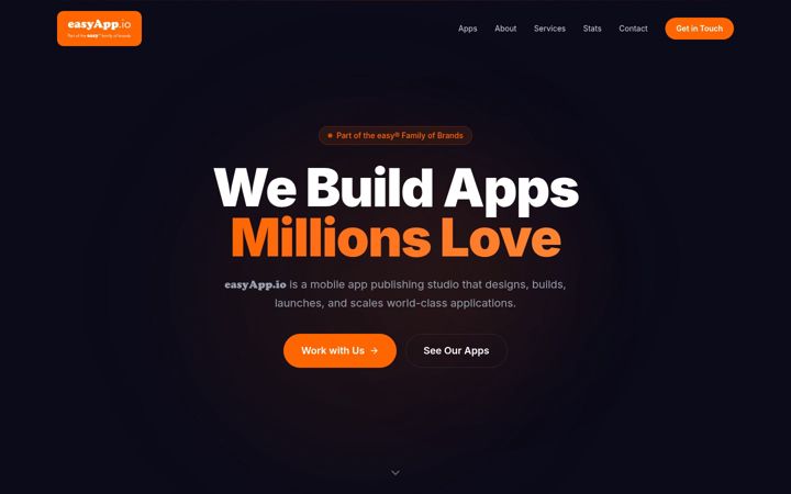 Capture d'écran de easyapp.io