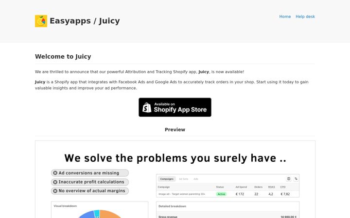 Zrzut ekranu easyapps.cloud