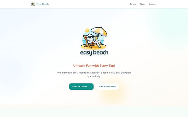 Screenshot of easybeach.games
