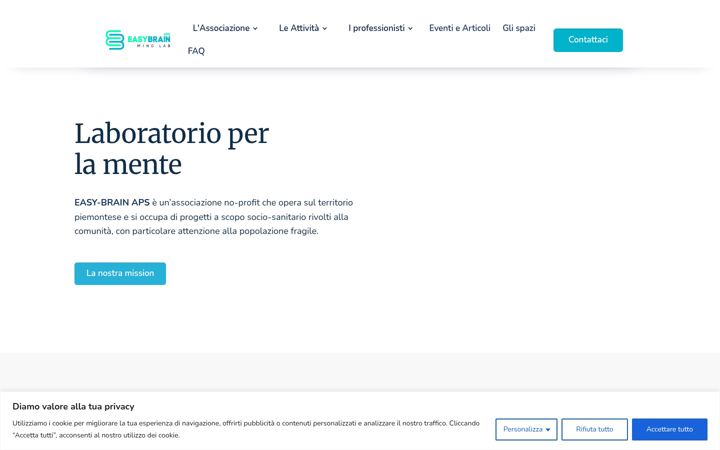 Screenshot of easybrain.it