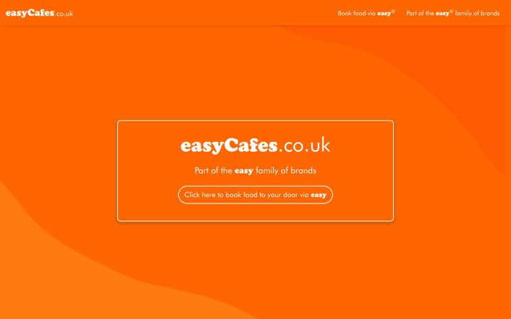 Screenshot of easycafes.co.uk
