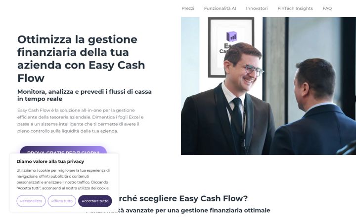 Ekrano kopija easycashflow.it