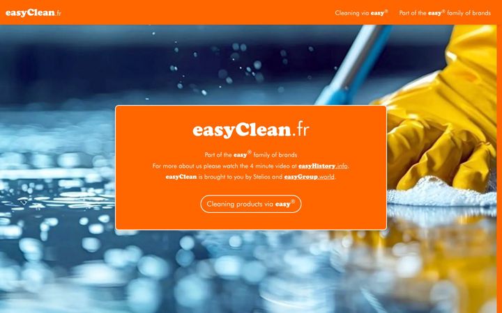 Screenshot of easyclean.fr