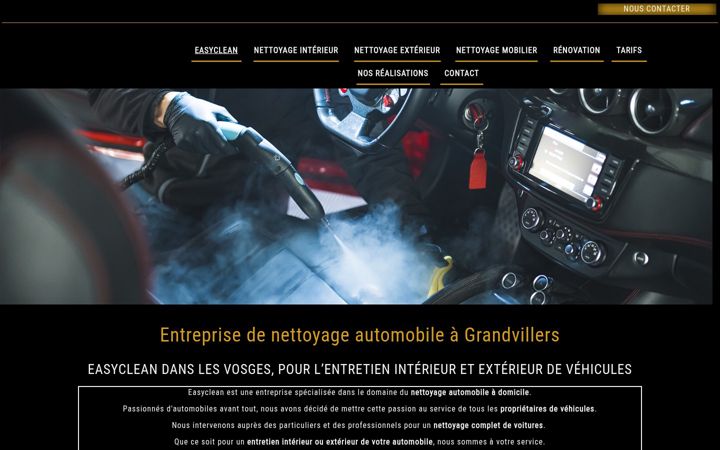Screenshot of easycleanauto.fr