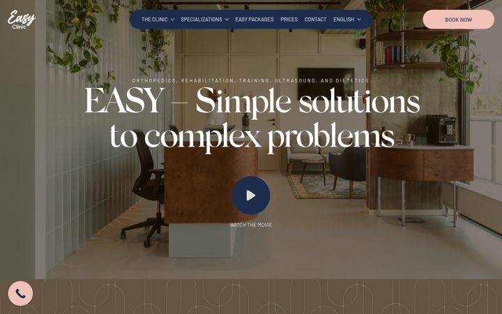 Captura de ecrã de easyclinic.com.pl