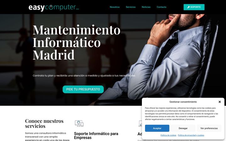 Screenshot von easycomputer.es