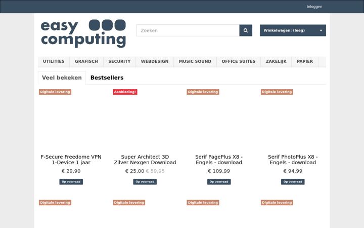 Screenshot of easycomputing.com