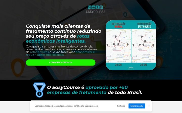 Екранна снимка на easycourse.com.br