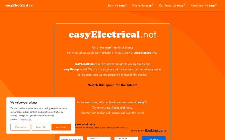 Captură de ecran a easyelectrical.net