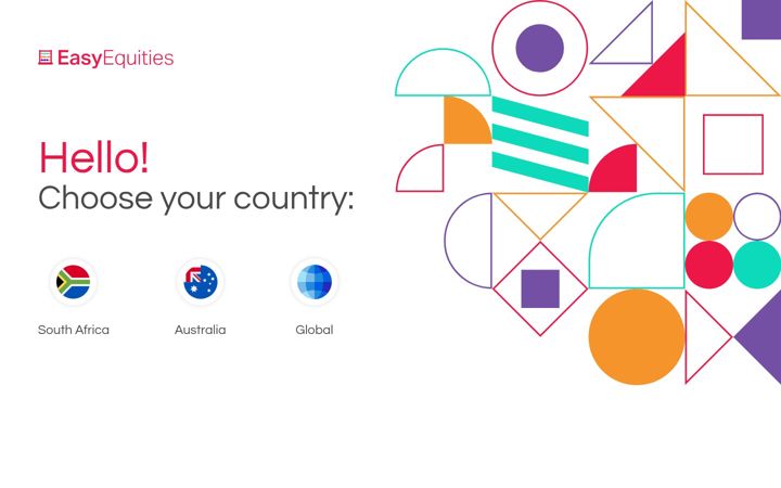Screenshot of easyequities.io