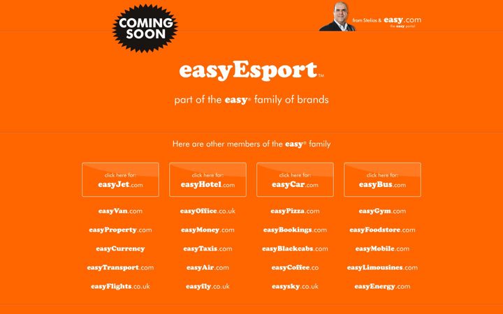 Screenshot of easyesport.fr