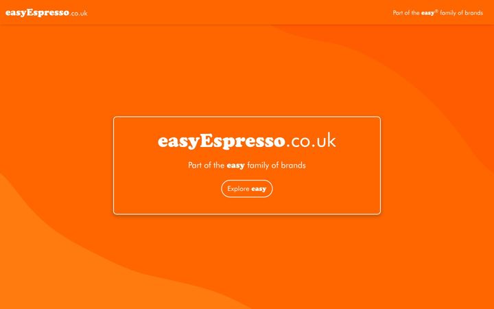 Screenshot of easyespresso.co.uk