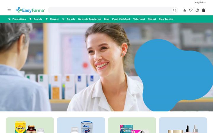 Screenshot of easyfarma.it