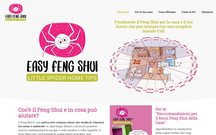 Ekrānuzņēmums no easyfengshui.it