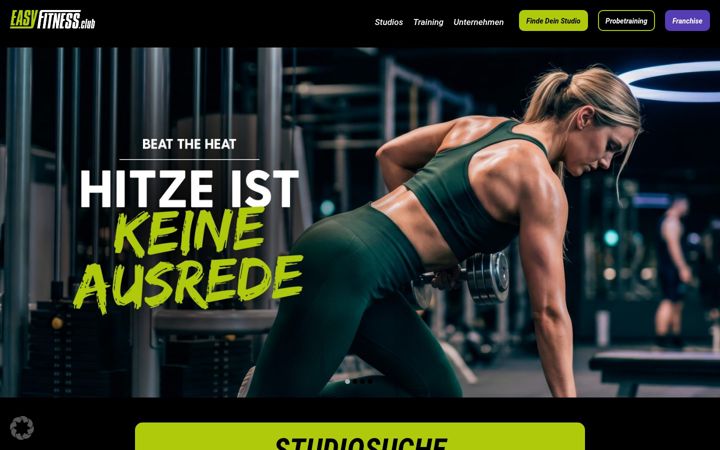 Screenshot of easyfitness.club