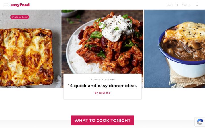 Screenshot of easyfood.ie