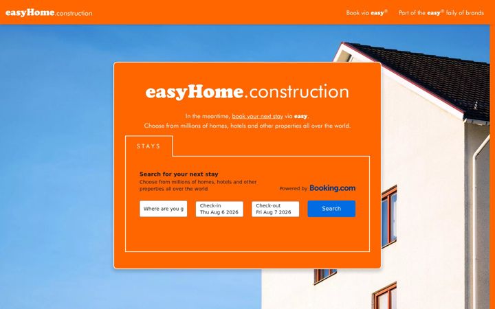 Screenshot of easyhome.construction