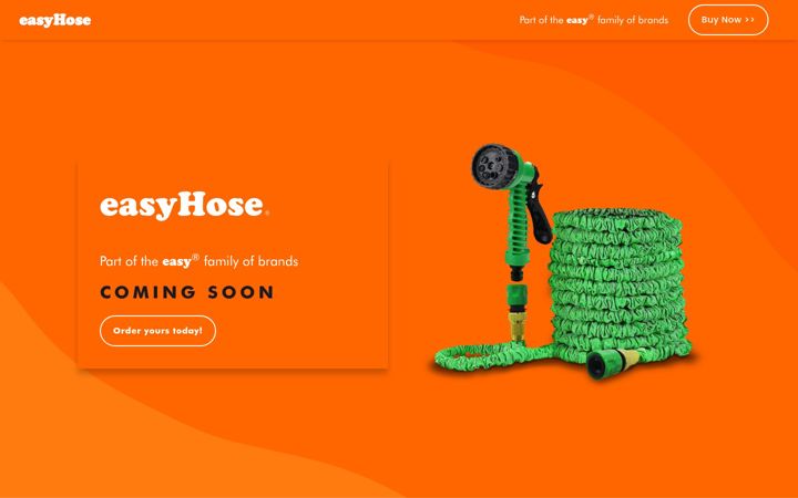 Captură de ecran a easyhose.net