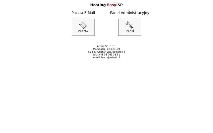 Screenshot of easyisp.pl