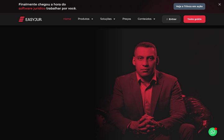 Screenshot of easyjur.com