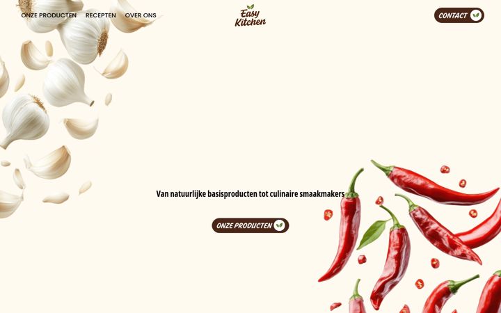 Screenshot of easykitchenfoods.com