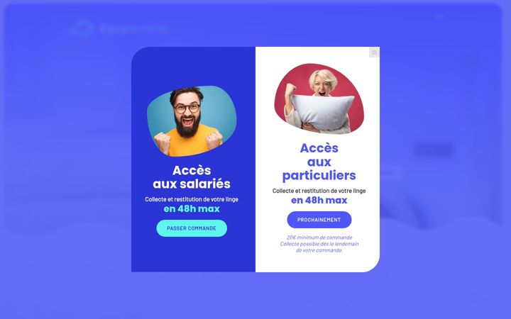 Screenshot of easylaverie.fr