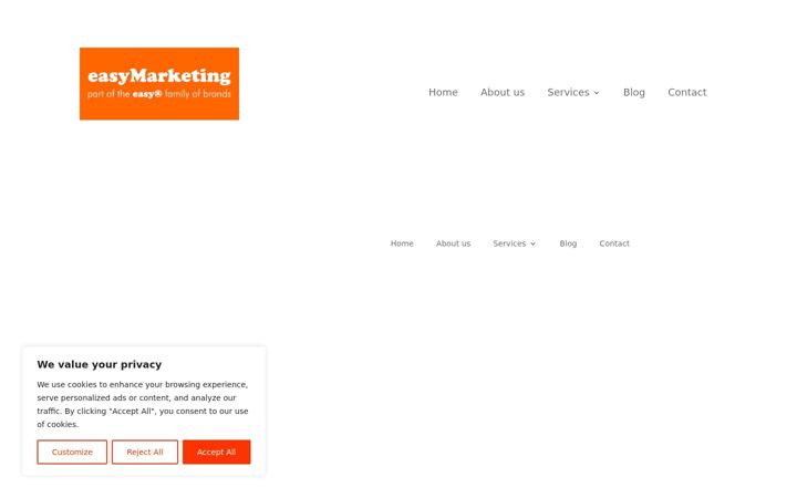Screenshot of easymarketing.co.uk
