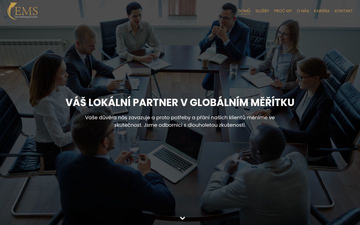 Screenshot of easymarketingsolutions.cz