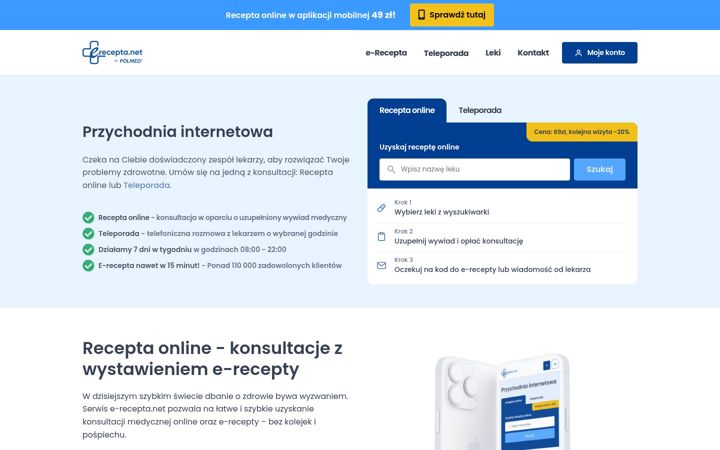 Captura de pantalla de easymed.pl