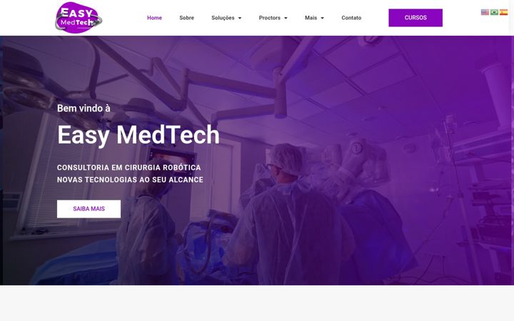 Screenshot von easymedtech.com.br
