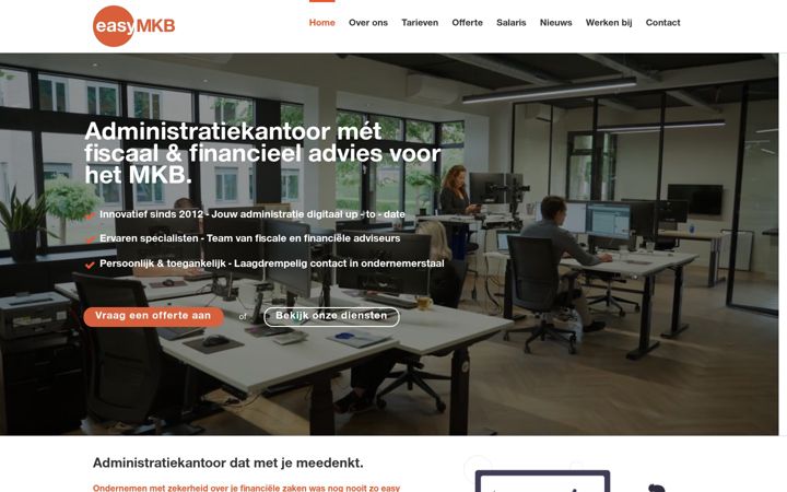 Ekrānuzņēmums no easymkb.nl