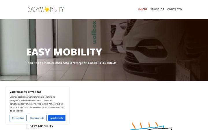 Skærmbillede af easymobility.info