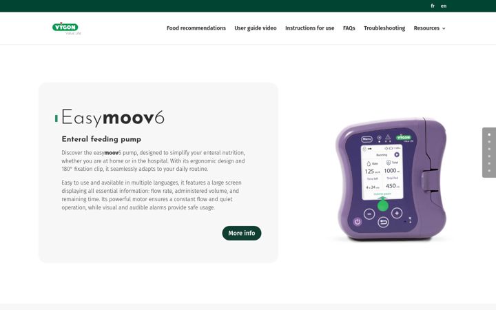 Screenshot of easymoov6.com