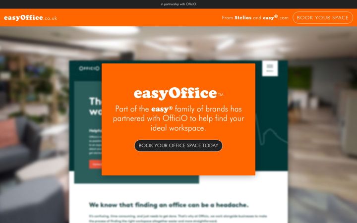 Screenshot of easyoffice.co.uk
