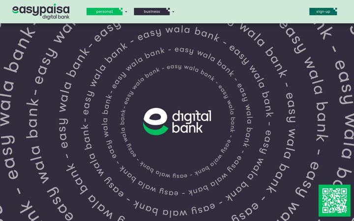 Screenshot of easypaisa.com.pk