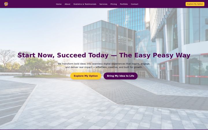 Screenshot of easypeasysoft.com