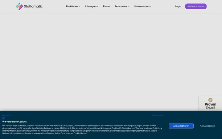 Screenshot of easypep.de