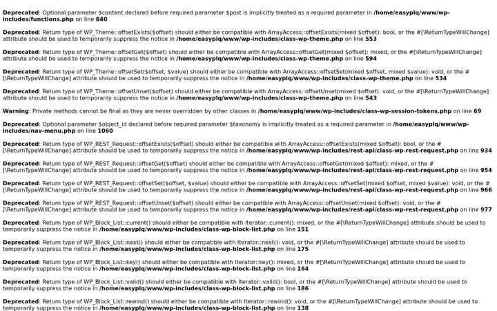 Screenshot of easyplainte.com