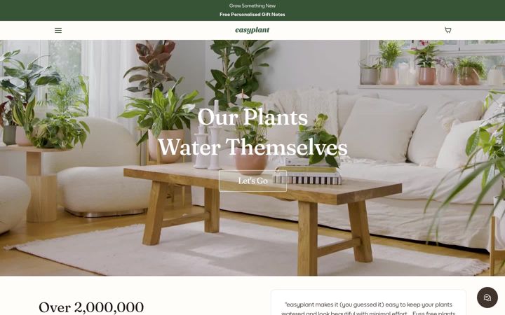 Screenshot of easyplant.com