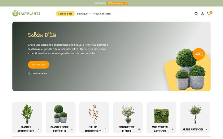 Posnetek zaslona easyplants-artificielles.fr