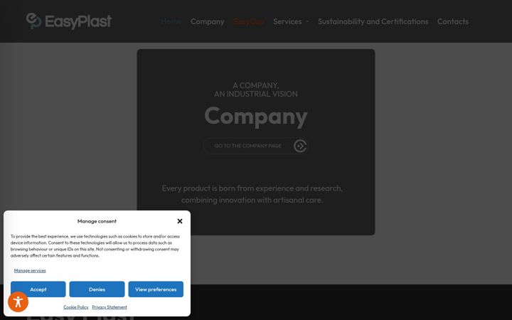Screenshot of easyplast.com