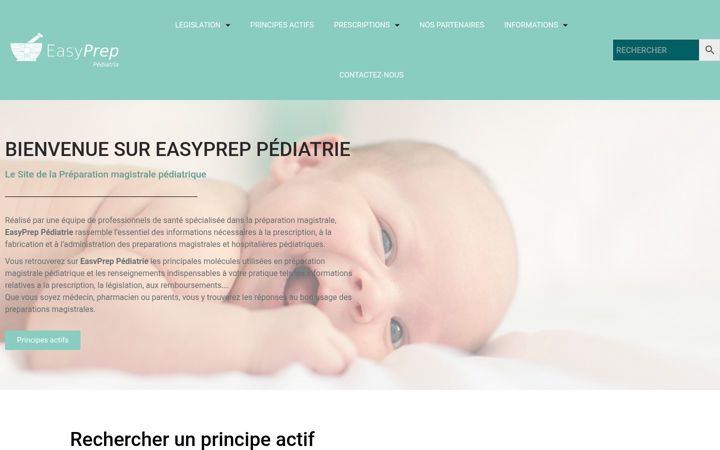 Zrzut ekranu easypreppediatria.es