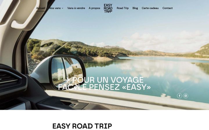 Screenshot of easyroadtrip.fr