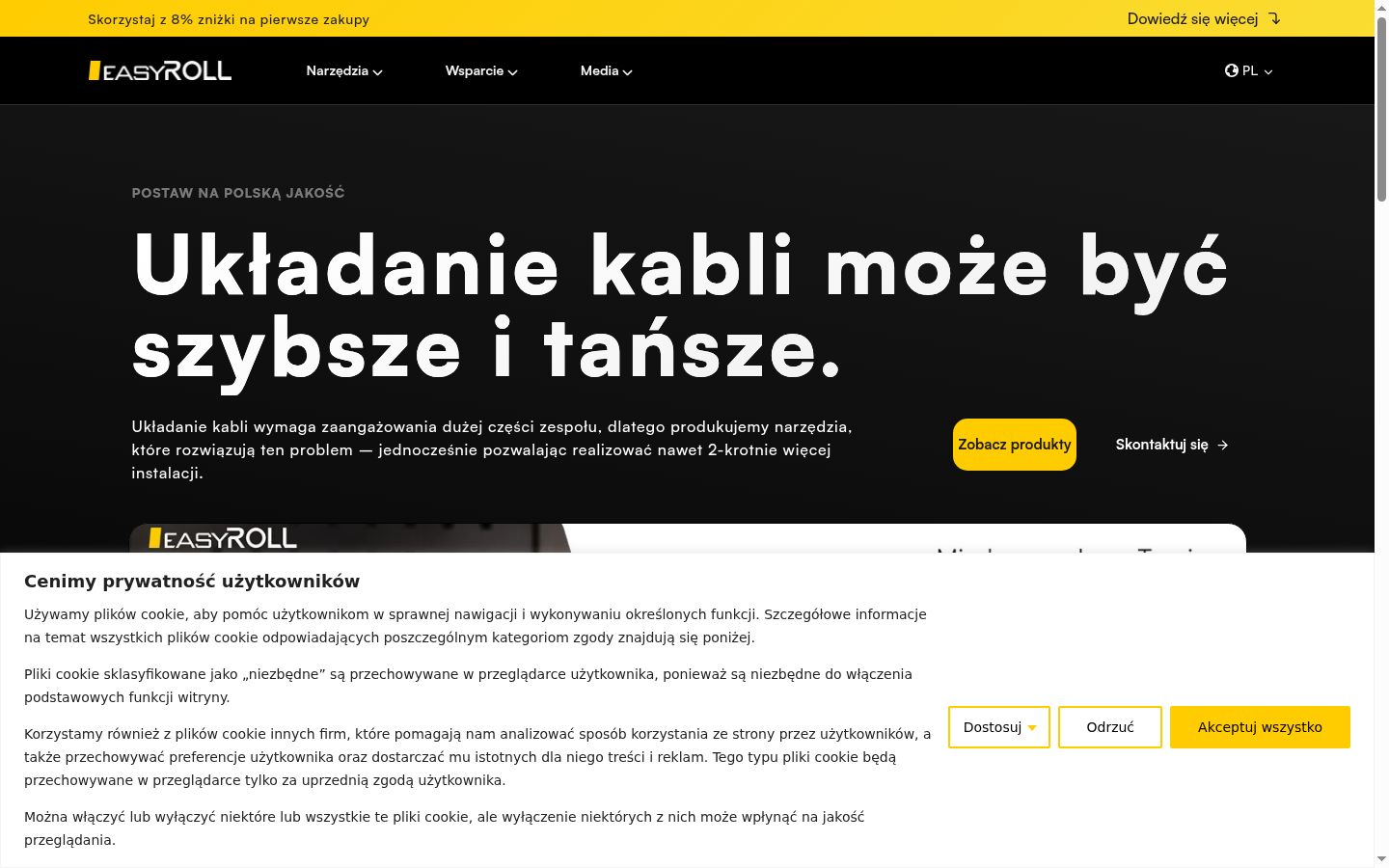 Kuvakaappaus suostumusbannerista, joka näytettiin ennen mitään vuorovaikutusta