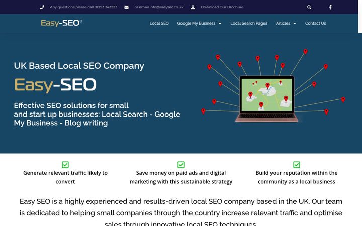 Screenshot of easyseo.co.uk