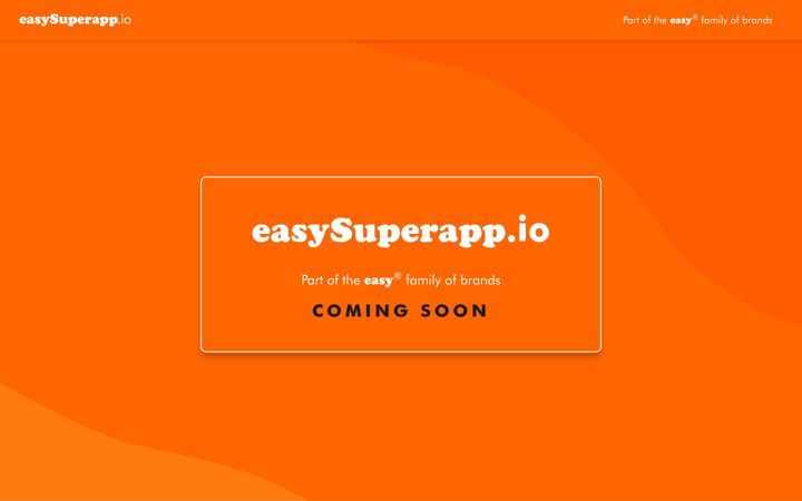 Capture d'écran de easysuperapp.io