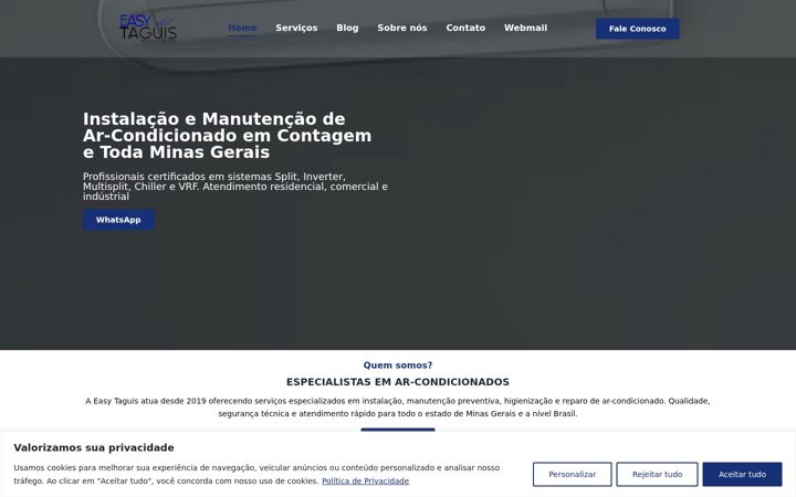 Screenshot von easytaguis.com.br