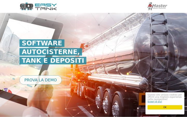 Screenshot of easytank.it