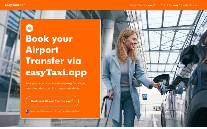 Screenshot of easytaxi.app